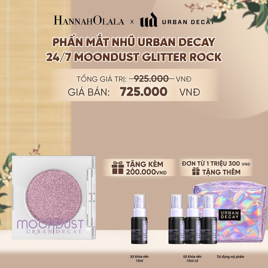  PHẤN MẮT NHŨ URBAN DECAY 24/7 MOONDUST - HIỆU ỨNG KIM CƯƠNG SIÊU LẤP LÁNH - A202 