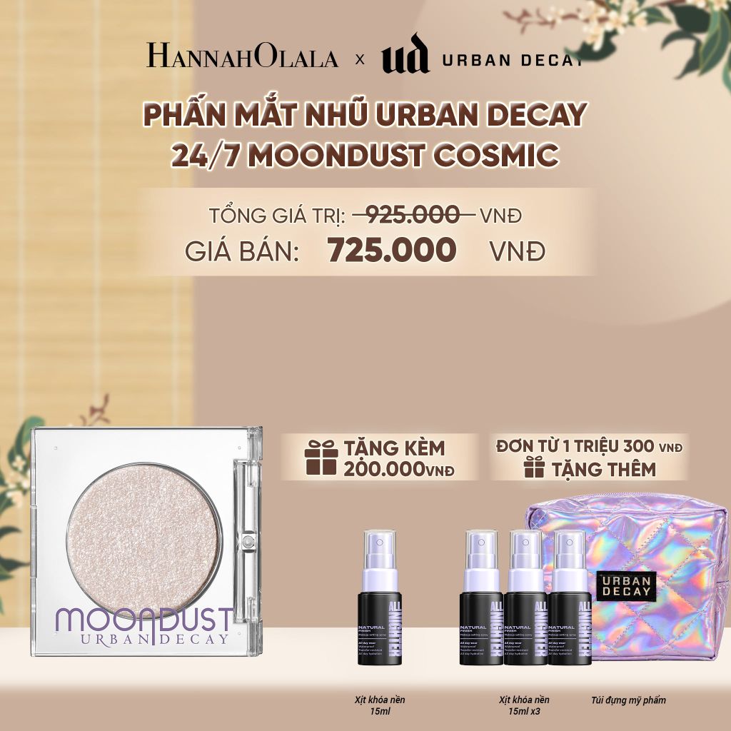  PHẤN MẮT NHŨ URBAN DECAY 24/7 MOONDUST - HIỆU ỨNG KIM CƯƠNG SIÊU LẤP LÁNH - A202 