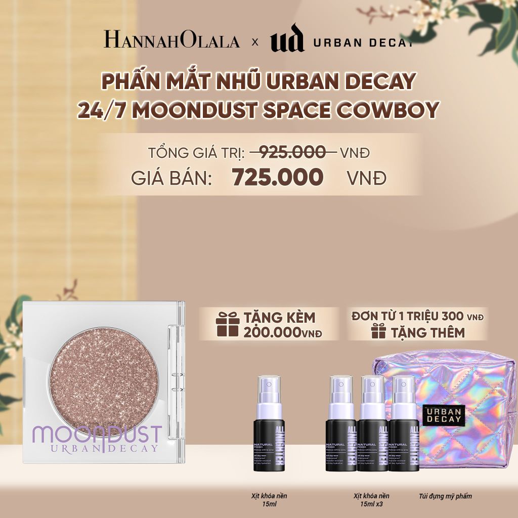  PHẤN MẮT NHŨ URBAN DECAY 24/7 MOONDUST - HIỆU ỨNG KIM CƯƠNG SIÊU LẤP LÁNH - A202 
