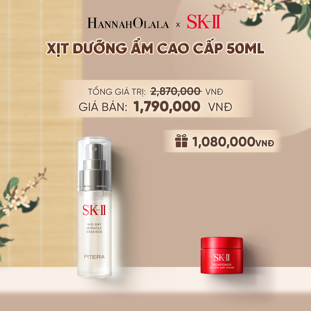  XỊT DƯỠNG ẨM CAO CẤP 50ML - A5025 