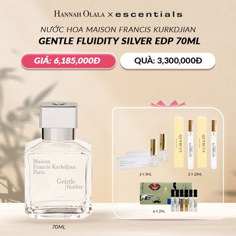  DEAL 5: NƯỚC HOA MAISON FRANCIS KURKDJIAN GENTLE FLUIDITY SILVER EDP 70ML 