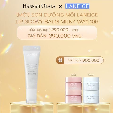  DEAL 5: MỚI - SON DƯỠNG MÔI LANEIGE LIP GLOWY BALM 10G (LIMITED VERSION) 