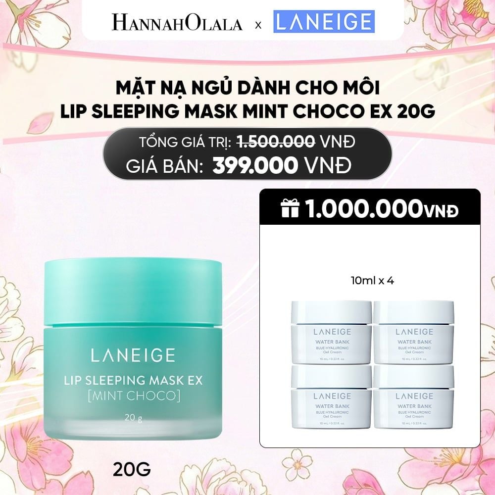  MẶT NẠ NGỦ DÀNH CHO MÔI LANEIGE LIP SLEEPING MASK 20G (CHỌN MÙI HƯƠNG) 