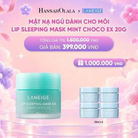  DEAL 4: MẶT NẠ NGỦ DÀNH CHO MÔI LANEIGE LIP SLEEPING MASK 20G (CHỌN MÙI HƯƠNG)_ A59 