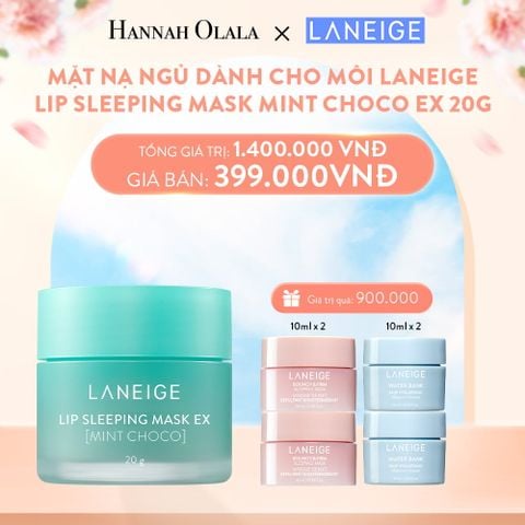  A431_DEAL 2: MẶT NẠ NGỦ DÀNH CHO MÔI LANEIGE LIP SLEEPING MASK 20G (CHỌN MÙI HƯƠNG) 