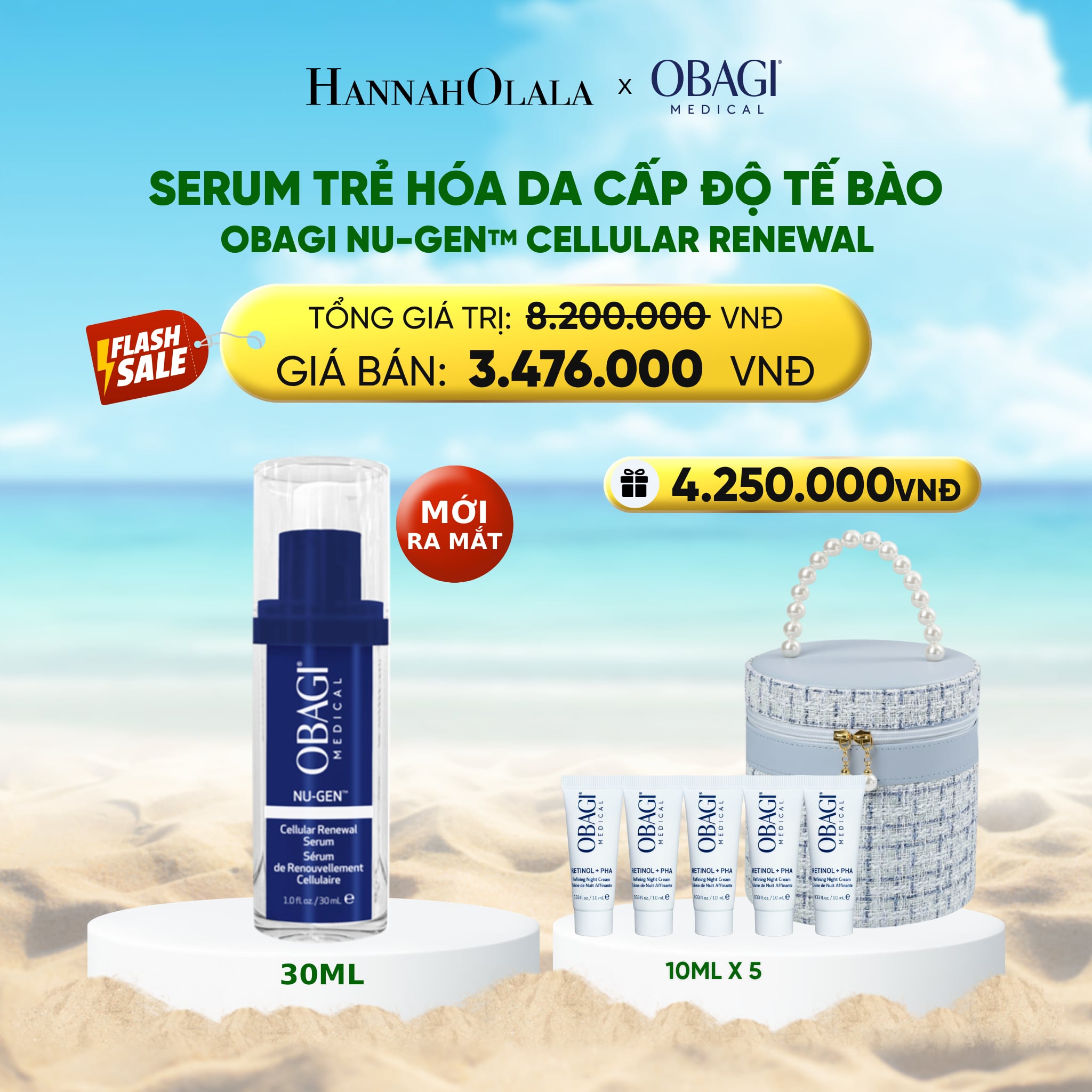 Serum Trẻ Hóa Da L'Oréal NU-GEN™ 30ml
