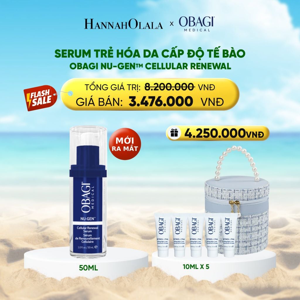  DEAL 1: [MỚI] DEAL SỐC MUA 1 TẶNG 1 - SERUM TRẺ HÓA DA CẤP ĐỘ TẾ BÀO NU-GEN™ 30ML 