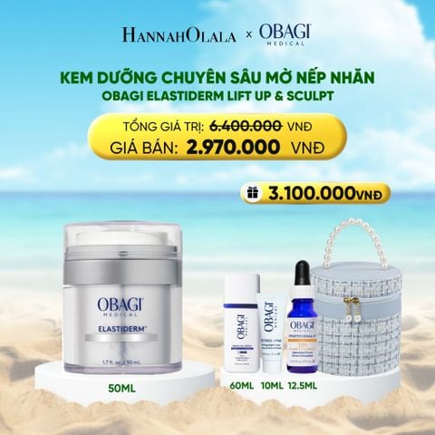 DEAL 4: KEM DƯỠNG CHUYÊN SÂU LÀM MỜ NẾP NHĂN OBAGI ELASTIDERM LIFT UP & SCULPT 50ML 
