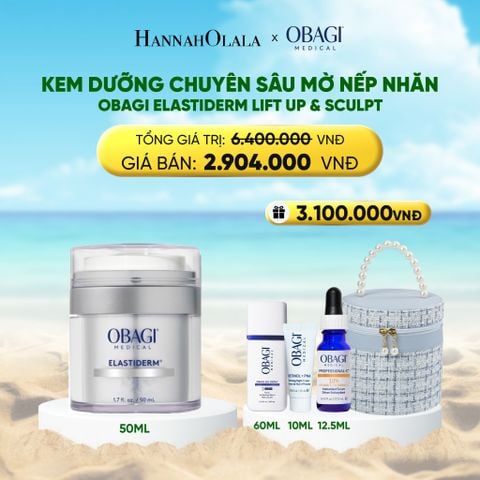  A722_DEAL 4: KEM DƯỠNG CHUYÊN SÂU LÀM MỜ NẾP NHĂN OBAGI ELASTIDERM LIFT UP & SCULPT 50ML 