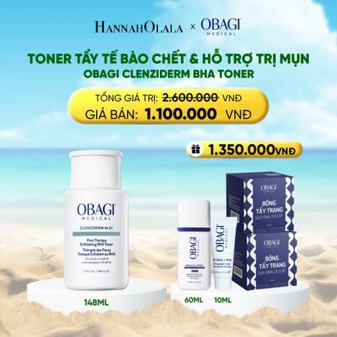  A724_DEAL 11: TONER BHA TẨY TẾ BÀO CHẾT HỖ TRỢ ĐIỀU TRỊ MỤN 148ML​ 
