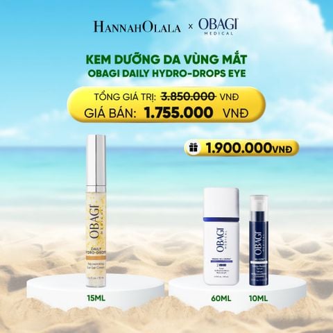  DEAL 14: KEM DƯỠNG DA VÙNG MẮT DAILY HYDRO-DROPS EYE GEL​ 15ML 