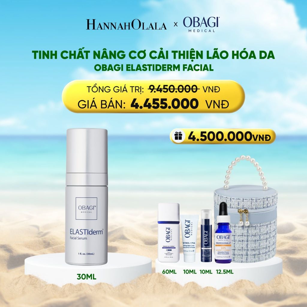  DEAL 17: TINH CHẤT NÂNG CƠ CẢI THIỆN DẤU HIỆU LÃO HÓA OBAGI ELASTIDERM FACIAL 30ML 