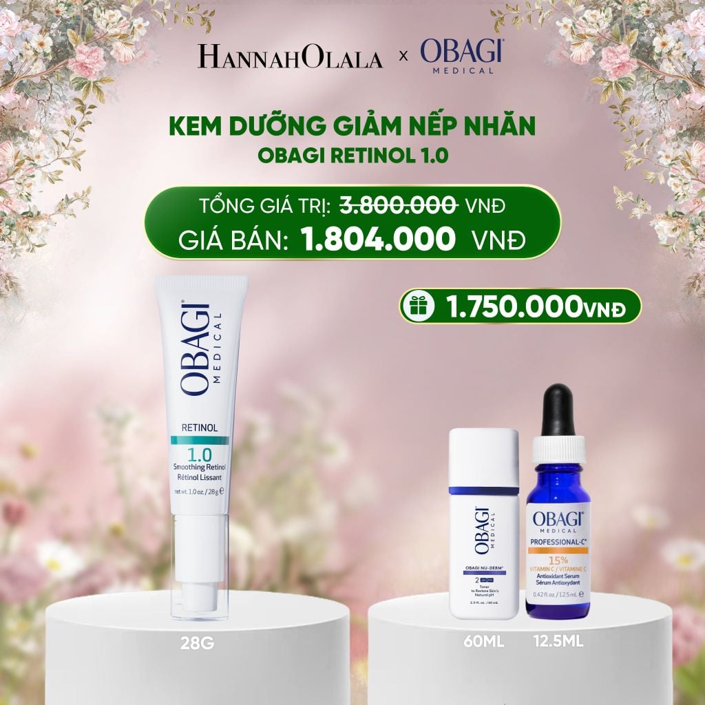  E624_DEAL 6: KEM DƯỠNG ẨM VÀ GIẢM NẾP NHĂN RETINOL 1.0 28G 