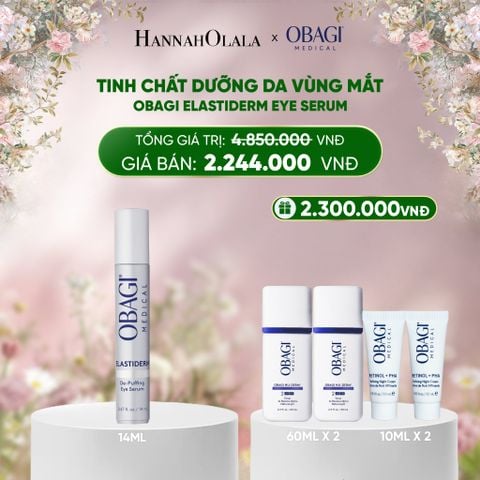  DEAL 12: TINH CHẤT DƯỠNG DA VÙNG MẮT OBAGI ELASTIDERM EYE SERUM 14ML 