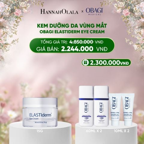  DEAL 13: KEM DƯỠNG DA VÙNG MẮT OBAGI ELASTIDERM EYE CREAM 15G 