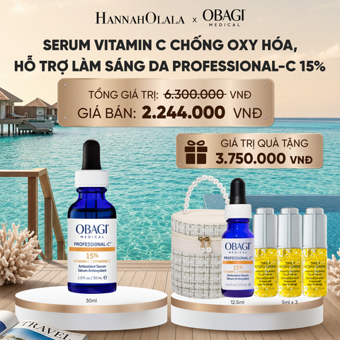  SERUM VITAMIN C CHỐNG OXY HÓA, HỖ TRỢ LÀM SÁNG DA PROFESSIONAL-C 15% 30ML - DEAL 10_ D1255 