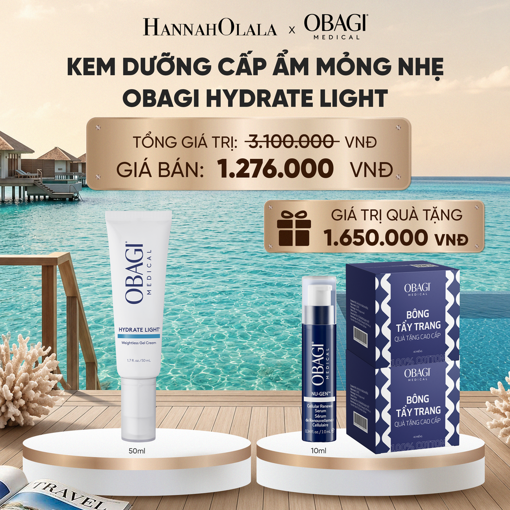  KEM DƯỠNG CẤP ẨM MỎNG NHẸ OBAGI HYDRATE LIGHT 50ML - DEAL 11_ D1256 