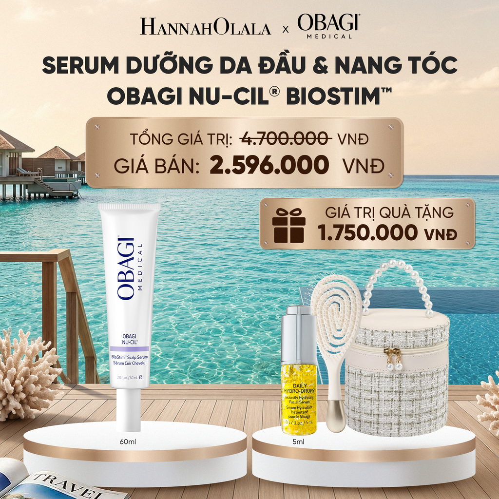  [MỚI] SERUM DƯỠNG DA ĐẦU & NANG TÓC OBAGI NU-CIL® BIOSTIM™ - DEAL 1_ D342 