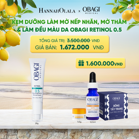  KEM DƯỠNG ẨM VÀ GIẢM NẾP NHĂN RETINOL 0.5 28G - DEAL 8 - A1914 