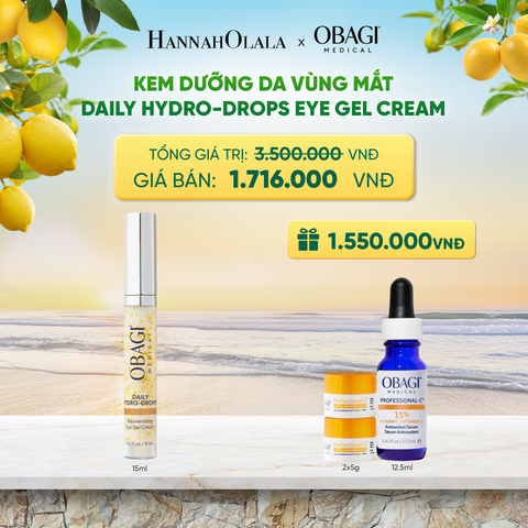  KEM DƯỠNG DA VÙNG MẮT DAILY HYDRO-DROPS EYE GEL 15ML - DEAL 11 - A1917 