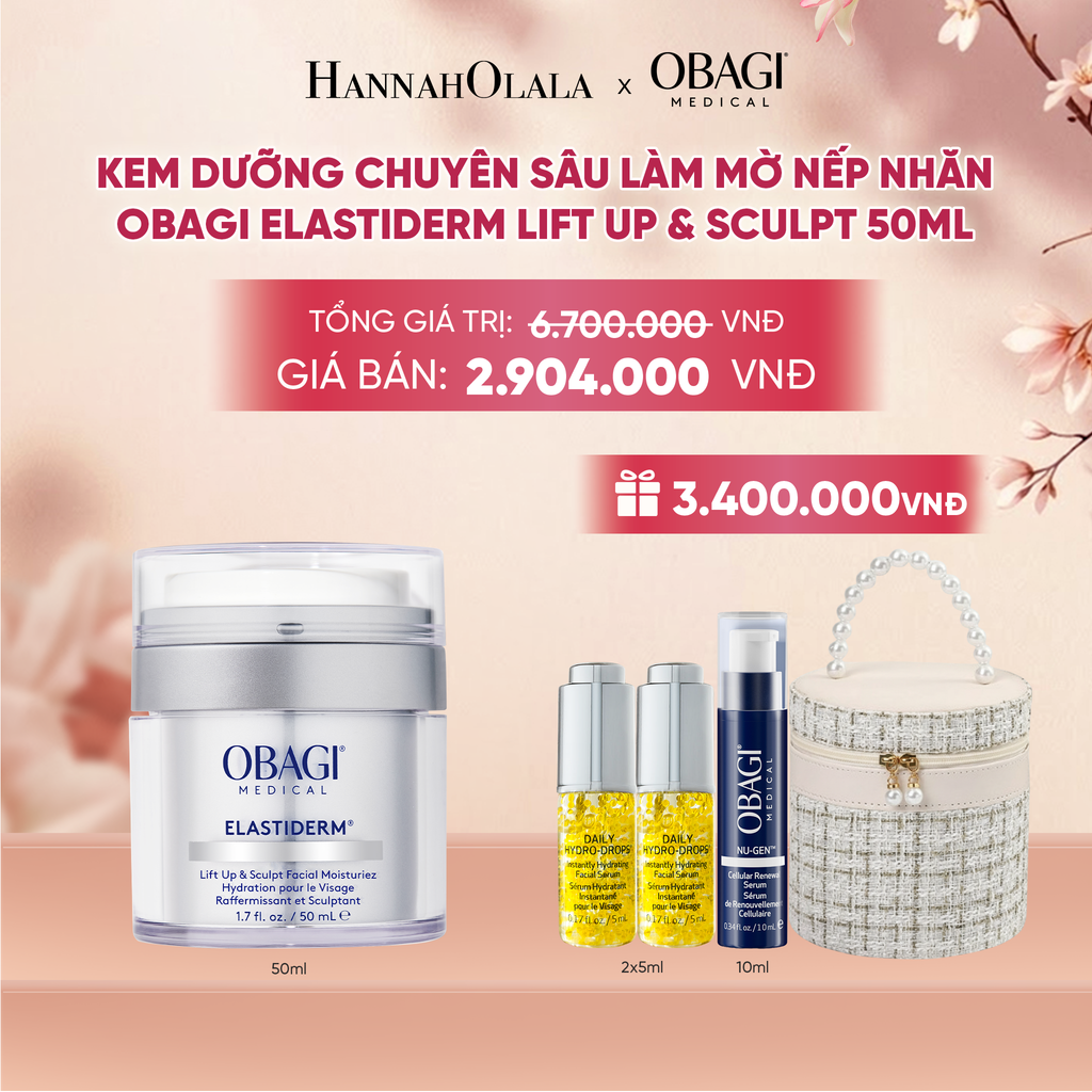  KEM DƯỠNG CHUYÊN SÂU LÀM MỜ NẾP NHĂN OBAGI ELASTIDERM LIFT UP & SCULPT 50ML - DEAL 4 - A793 