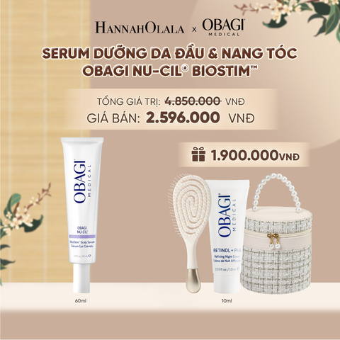  SERUM DƯỠNG DA ĐẦU & NANG TÓC OBAGI NU-CIL® BIOSTIM™ - DEAL 1 - A1832 