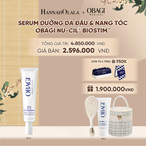  SERUM DƯỠNG DA ĐẦU & NANG TÓC OBAGI NU-CIL® BIOSTIM™ - DEAL 1 - A1832 