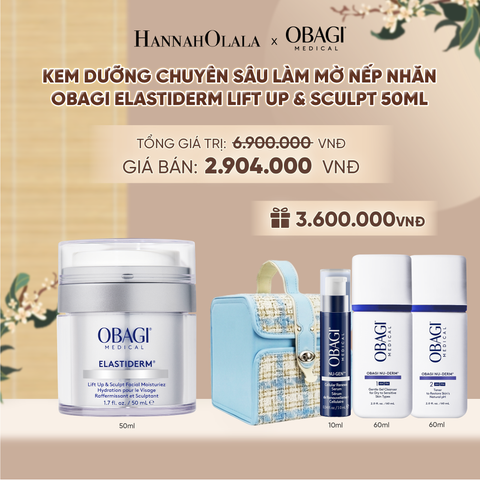  KEM DƯỠNG CHUYÊN SÂU LÀM MỜ NẾP NHĂN OBAGI ELASTIDERM LIFT UP & SCULPT 50ML - DEAL 4 - A1835 