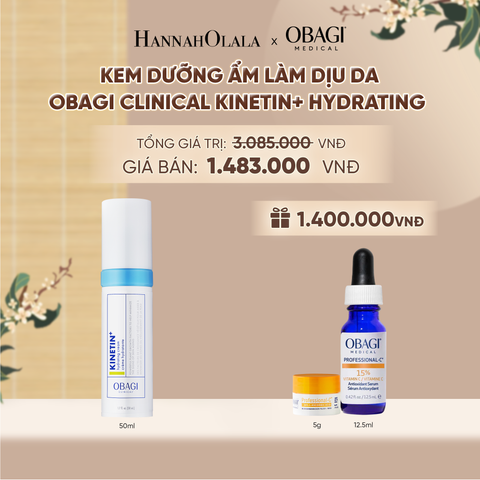  KEM DƯỠNG ẨM LÀM DỊU DA OBAGI CLINICAL KINETIN+ HYDRATING 50ML - DEAL 9 - A1840 