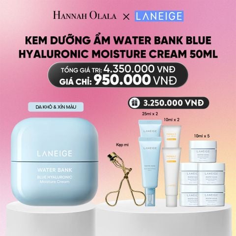  KEM DƯỠNG ẨM WATER BANK BLUE HYALURONIC MOISTURE CREAM 50ML_A1252 