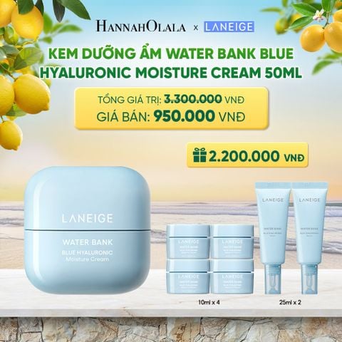  KEM DƯỠNG ẨM WATER BANK BLUE HYALURONIC MOISTURE CREAM 50ML 