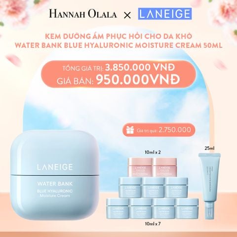  A439_DEAL 7: KEM DƯỠNG ẨM WATER BANK BLUE HYALURONIC MOISTURE CREAM 50ML 