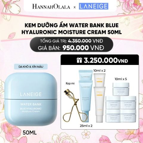  KEM DƯỠNG ẨM WATER BANK BLUE HYALURONIC MOISTURE CREAM 50ML 