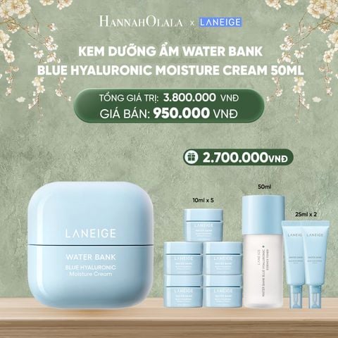  DEAL 7: KEM DƯỠNG ẨM WATER BANK BLUE HYALURONIC MOISTURE CREAM 50ML 