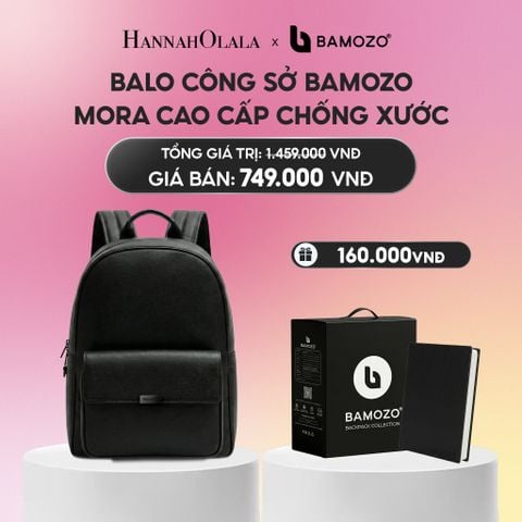  BALO NAM CÔNG SỞ BAMOZO MORA PHONG CÁCH BẮC ÂU DA SAFFIANO CAO CẤP CHỐNG XƯỚC GIỮ FORM (TẶNG HỘP ĐỰNG + SỔ TAY BÌA DA)_A2234 