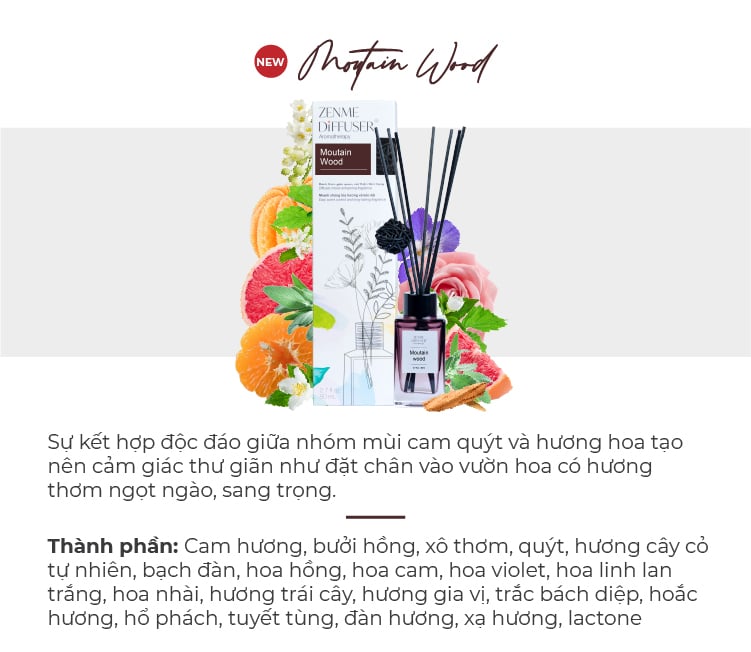 Tinh Dầu Tán Hương Zenme