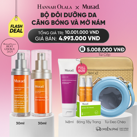  FLASHDEAL BỘ ĐÔI TINH CHẤT MỜ NÁM VÀ SÁNG DA - DEAL 8:_A981 
