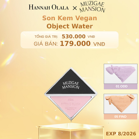  DEAL 1: MUZIGAE MANSION PHẤN MÁ HỒNG KÈM GƯƠNG FITTING BLUSHES 5G 