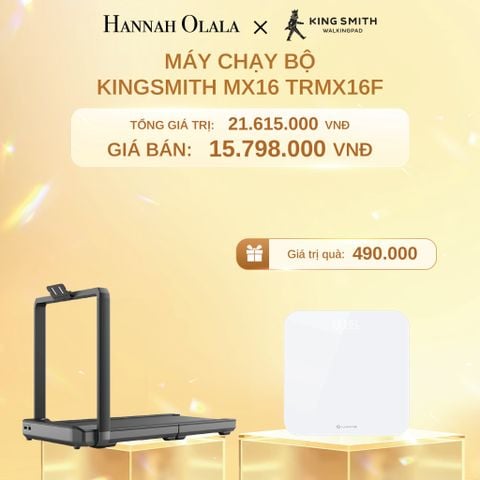  C1472_DEAL 1: MÁY CHẠY BỘ KINGSMITH MX16 TRMX16F 