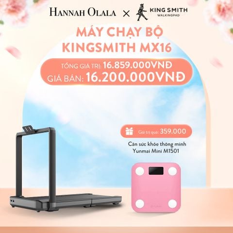  A395_DEAL 1: MÁY CHẠY BỘ KINGSMITH MX16 