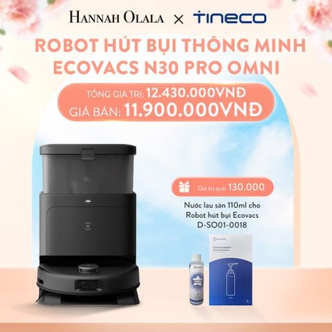  A259_DEAL 2: ROBOT HÚT BỤI THÔNG MINH ECOVACS N30 PRO OMNI 