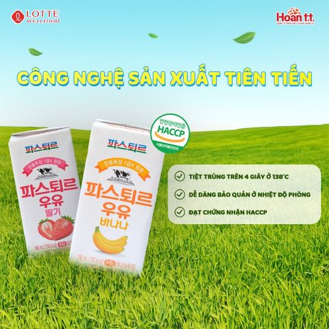  E24_DEAL 6: SỮA TƯƠI PASTEUR VỊ DÂU HẠNG 1A LOTTE 10 HỘP 