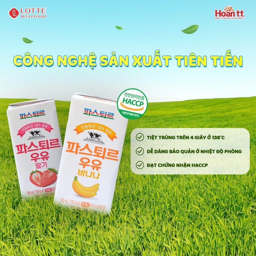  E24_DEAL 6: SỮA TƯƠI PASTEUR VỊ DÂU HẠNG 1A LOTTE 10 HỘP 