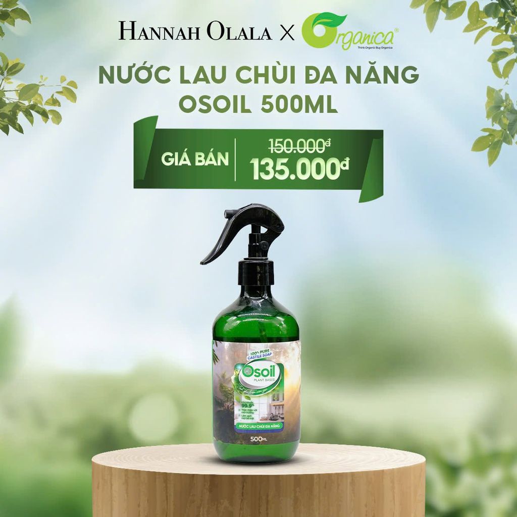  DEAL 8: NƯỚC LAU CHÙI ĐA NĂNG OSOIL 500ML 