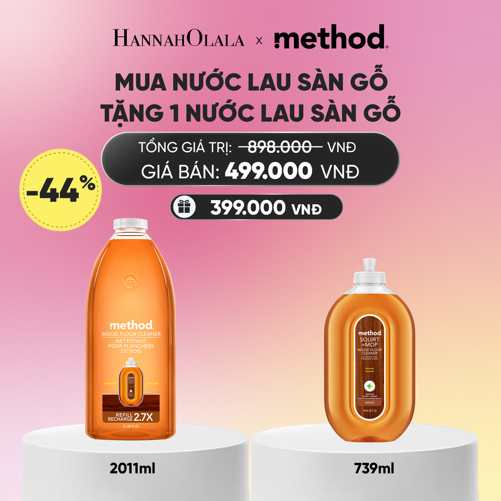  [MUA 1 TẶNG 1] MUA 1 NƯỚC LAU SÀN GỖ LÀM SÁNG 2011ML TẶNG 1 NƯỚC LAU SÀN GỖ LÀM SÁNG 739ML - HƯƠNG HẠNH NHÂN_A1019 