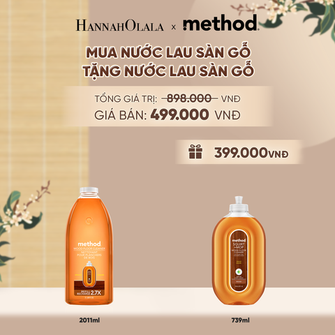 [MUA 1 TẶNG 1] MUA 1 NƯỚC LAU SÀN GỖ LÀM SÁNG 2011ML TẶNG 1 NƯỚC LAU SÀN GỖ LÀM SÁNG 739ML - HƯƠNG HẠNH NHÂN - A2445 