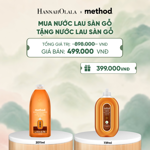  [MUA 1 TẶNG 1] MUA 1 NƯỚC LAU SÀN GỖ LÀM SÁNG 2011ML TẶNG 1 NƯỚC LAU SÀN GỖ LÀM SÁNG 739ML - HƯƠNG HẠNH NHÂN - A435 