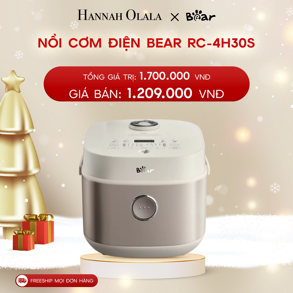  A471_DEAL 11: NỒI CƠM ĐIỆN BEAR RC-4H30S 