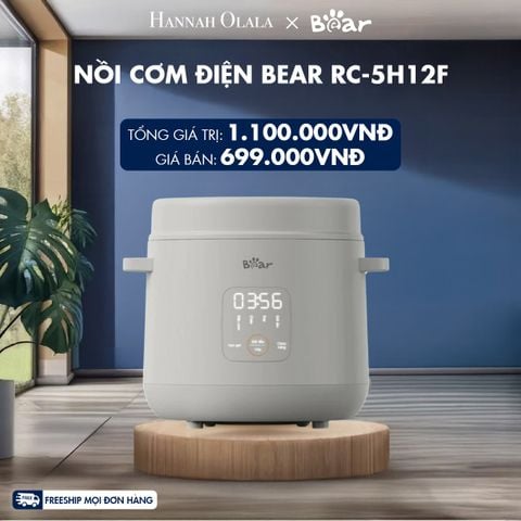  DEAL 1: NỒI CƠM ĐIỆN BEAR RC-5H12F 
