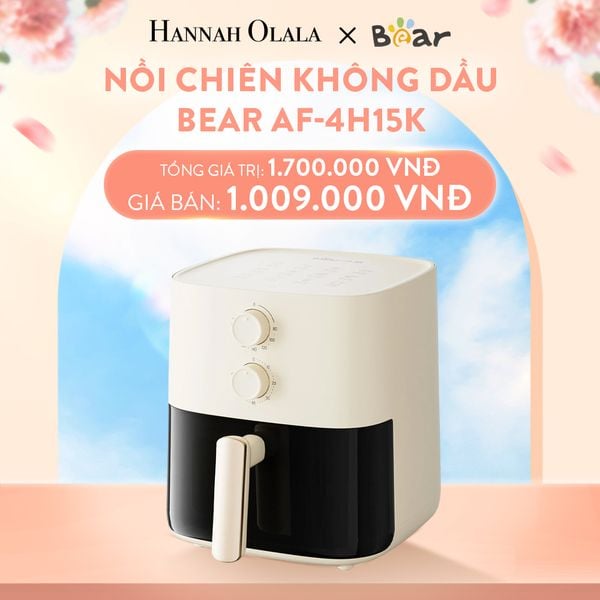  A112_DEAL 4: NỒI CHIÊN KHÔNG DẦU BEAR AF-4H15K 